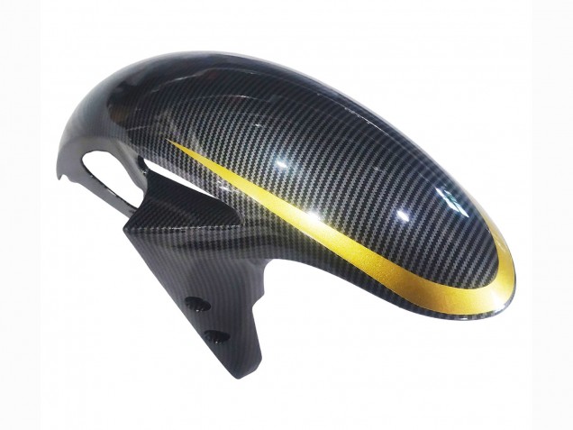 Carenagens Moto Yamaha YZF R3/R25 2019-2021 - Ouro Preto Fibra de Carbono