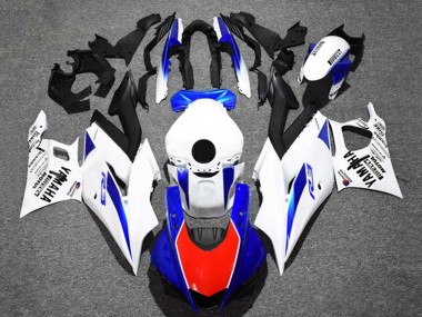 Carenagens Moto Yamaha YZF R3/R25 2019-2021 - Branco Azul Vermelho Preto