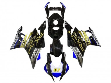 Carenagens Moto Yamaha YZF R3/R25 2019-2021 - Branco Azul Preto Ouro Trick Star 07