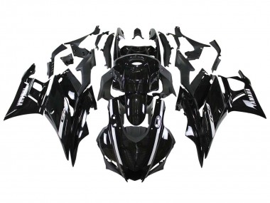 Carenagens Moto Yamaha YZF R3/R25 2019-2021 - Preto Brilhante Branco