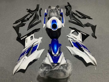 Carenagens Moto Yamaha YZF R3/R25 2019-2021 - Branco Azul Preto Yamalube