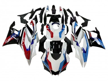 Carenagens Moto Yamaha YZF R3/R25 2019-2021 - Branco Azul Vermelho Preto Brilhante