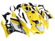 Carenagens Moto Yamaha YZF R3/R25 2019-2021 - Amarelo Branco Preto Listra