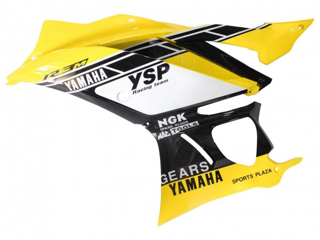 Carenagens Moto Yamaha YZF R3/R25 2019-2021 - Amarelo Branco Preto Listra