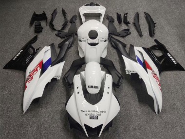 Carenagens Moto Yamaha YZF R3/R25 2022-2024 - Branco Vermelho Azul Preto 1919