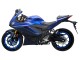Carenagem Moto Yamaha YZF R3/R25 2022-2024 - Azul Preto Fosco