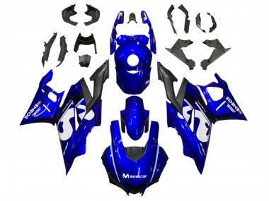 Carenagens Moto Yamaha YZF R3/R25 2022-2024 - Azul Branco Preto MoviStar ENEOS