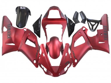 Carenagens Moto Yamaha YZF 1000 R1 2000-2001 - Vermelho Fosco