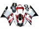Carenagem Moto Yamaha YZF 1000 R1 2000-2001 - Vermelho Branco Preto Brilhante