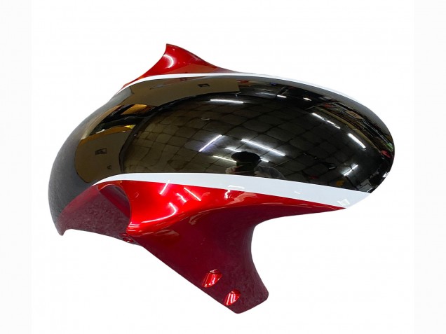 Carenagem Moto Yamaha YZF 1000 R1 2000-2001 - Vermelho Branco Preto Brilhante