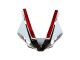 Carenagem Moto Yamaha YZF 1000 R1 2000-2001 - Vermelho Branco Preto Brilhante