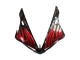 Carenagens Moto Yamaha YZF 1000 R1 2004-2006 - Preto Brilhante Vermelho Chama