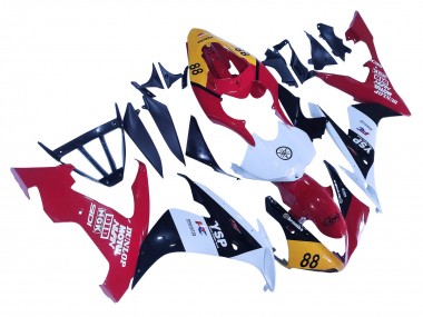 Carenagens Moto Yamaha YZF 1000 R1 2004-2006 - Amarelo Vermelho Branco Preto YSP 88