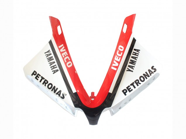 Carenagens Moto Yamaha YZF 1000 R1 2012-2014 - Branco Vermelho Preto Brilhante Petronas