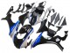 Carenagens Moto Yamaha YZF 1000 R1 2015-2019 - Prata Azul Preto Brilhante