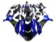 Carenagens Moto Yamaha YZF 1000 R1 2015-2019 - Azul Preto Brilhante Verde Monstro