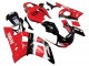 Carenagem Moto Yamaha YZF 600 R6 1998-2002 - Vermelho Branco Preto Brilhante