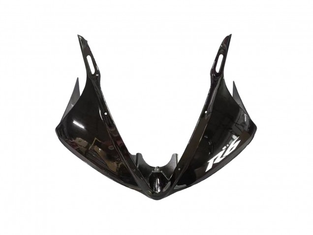 Carenagens Moto Yamaha YZF R6S 2006-2009 - Preto Brilhante Preto Fosco Branco Decalques