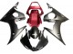 Carenagem Moto Yamaha YZF R6S 2006-2009 - Vermelho Preto Fosco