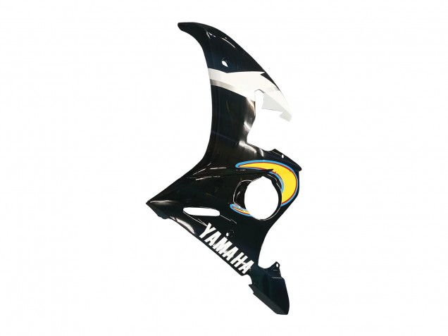 Carenagens Moto Yamaha YZF 600 R6 2005 - Preto Amarelo Vermelho 46