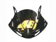 Carenagens Moto Yamaha YZF 600 R6 2005 - Preto Amarelo Vermelho 46