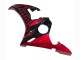 Carenagens Moto Yamaha YZF 600 R6 2005 - Preto Vermelho Chama