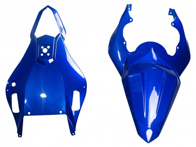 Carenagens Moto Yamaha YZF 600 R6 2006-2007 - Azul Branco Preto Brilhante