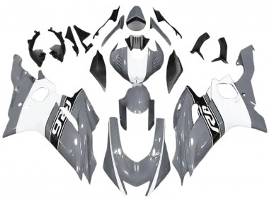 Carenagens Moto Yamaha YZF 600 R6 2017-2023 - Nardo Cinzento Branco