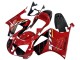Carenagens Moto Honda VTR1000 2000-2006 - Vermelho Preto Listra Corrida