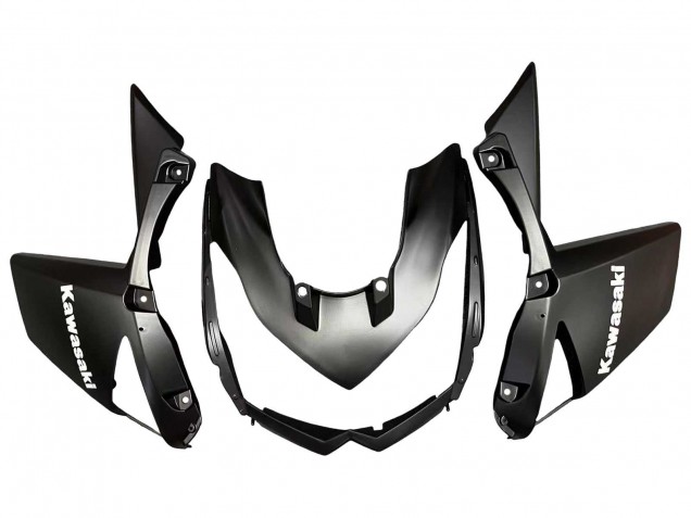 Carenagens Moto Kawasaki Z1000 2010-2013 - Laranja Preto Brilhante