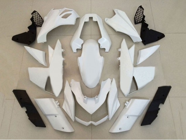Carenagens Moto Kawasaki Z1000 2010-2013 - Branco