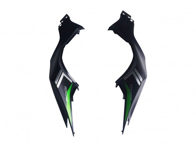 Carenagens Moto Kawasaki Z1000 2014-2019 - Preto Verde Cinzento