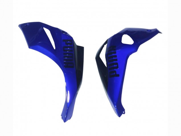 Carenagens Moto Kawasaki Z1000 2014-2019 - Branco Azul Preto