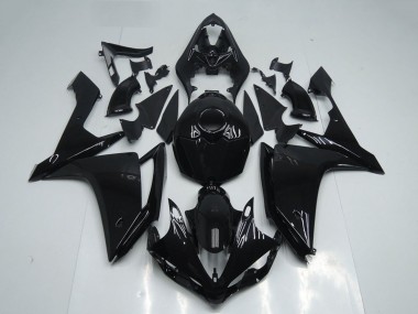 Carenagens Moto Yamaha YZF R1 2007-2008 - Preto Brilhante