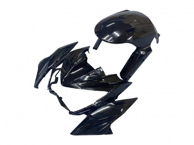 Carenagens Moto Kawasaki Z800 2013-2018 - Preto Brilhante Vermelho