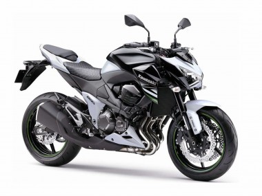 Carenagens Moto Kawasaki Z800 2013-2018 - Branco Preto Brilhante Verde