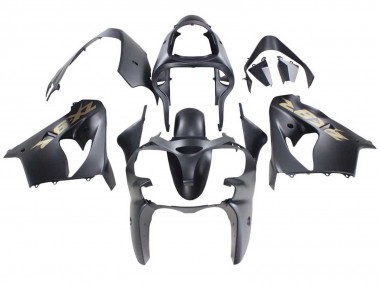 Carenagens Moto Kawasaki ZX9R 2000-2001 - Preto Fosco Ouro