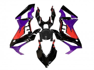 Carenagens Moto Honda CBR650R 2019-2020 - Roxo Vermelho Preto Brilhante