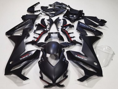 Kits Carenagem Moto Honda CBR650R 2021-2023 - Preto Fosco