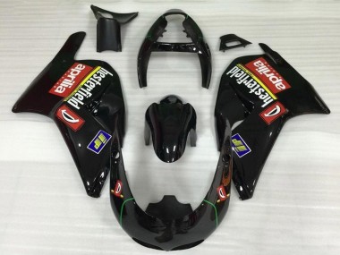 Carenagens Moto Aprilia RS250 1995-1997 - Preto Brilhante Vermelho