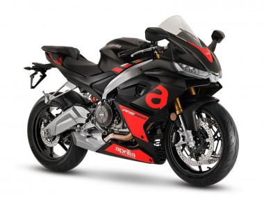 Carenagens Moto Aprilia RS660 2020-2024 - Preto Fosco Vermelho