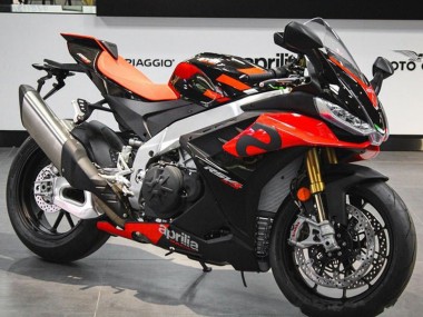 Carenagens Moto Aprilia RSV4 1100 2021-2024 - Vermelho Preto