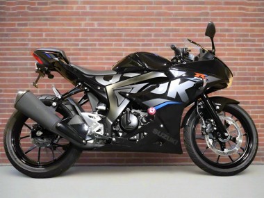 Carenagens Moto Suzuki GSXR125 2017-2025 - Preto Prata Azul