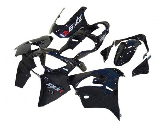 Carenagens Moto Kawasaki ZX9R 2002-2003 - Preto Brilhante