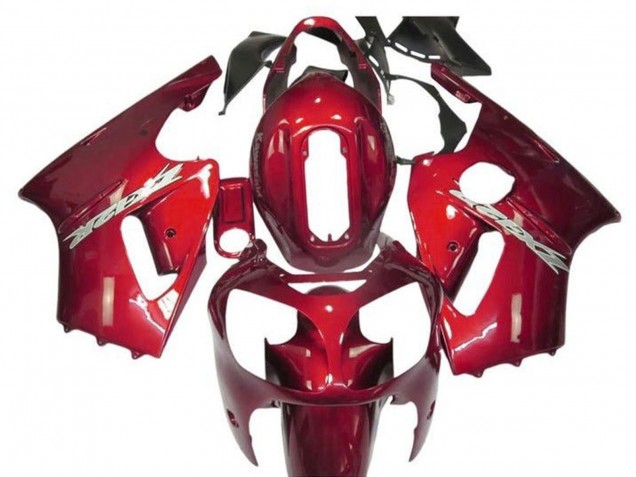Carenagens Moto Kawasaki ZX12R 2002-2006 - Doce Vermelho