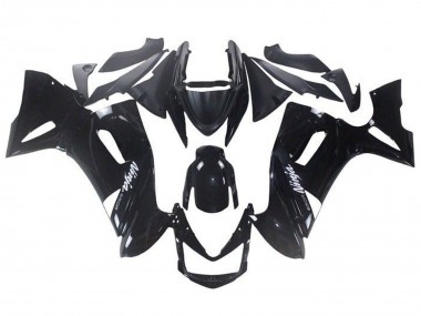 Carenagens Moto Kawasaki Ninja 650 EX650 2006-2008 - Preto Brilhante Branco Ninja 650R