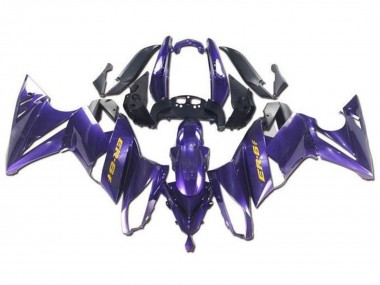 Carenagens Moto Kawasaki Ninja ER6F 2009-2011 - Roxo Amarelo