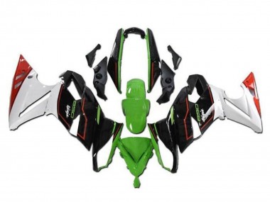 Carenagens Moto Kawasaki Ninja 650 EX650 2009-2011 - Verde Preto Branco Vermelho