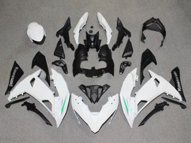 Carenagens Moto Kawasaki Ninja 650 EX650 2017-2019 - Branco Verde Preto Cinzento