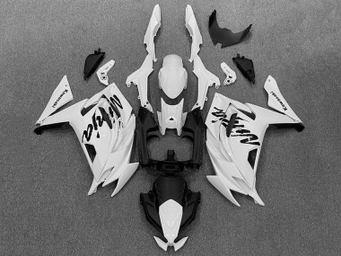Carenagens Moto Kawasaki Ninja 650 EX650 2020-2025 - Branco Preto